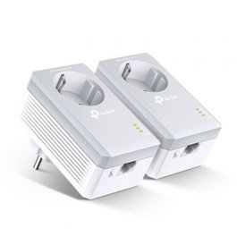 TP-Link TL-PA4010P Kit Adaptador Powerline AV600, 2 Unidades, 600 Mbps, Alcance 300m